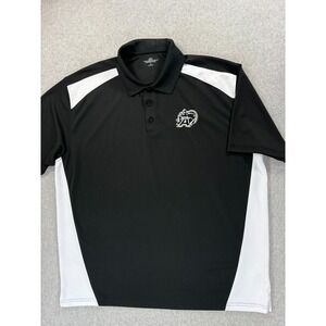 Army Black Knights West Point Stitched Campus Polo Shirt (Men's 2XL) Black